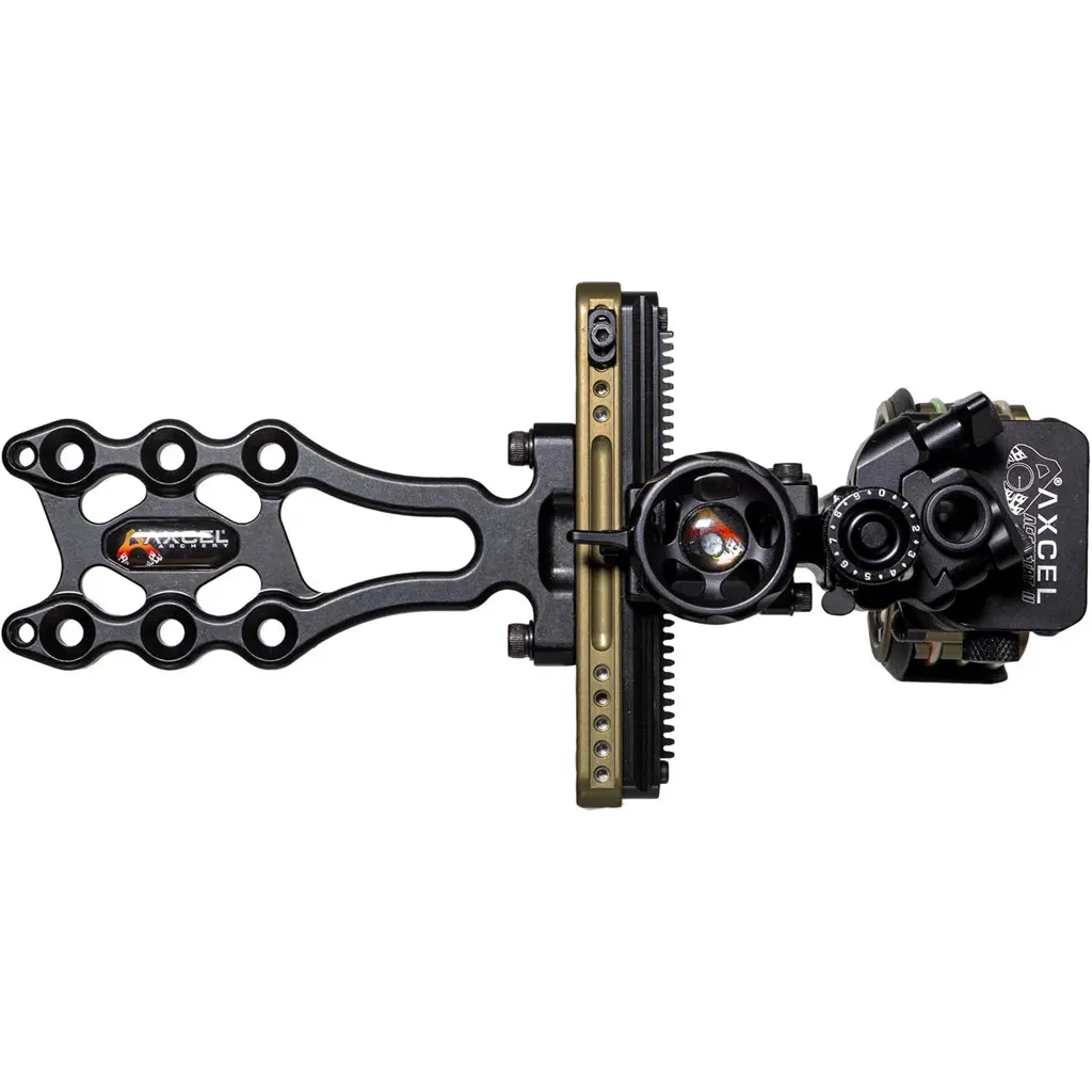 Axcel LANDSLYDE Slider Tactical Bowhunting Sight (AccuStat II Multi-Pin)