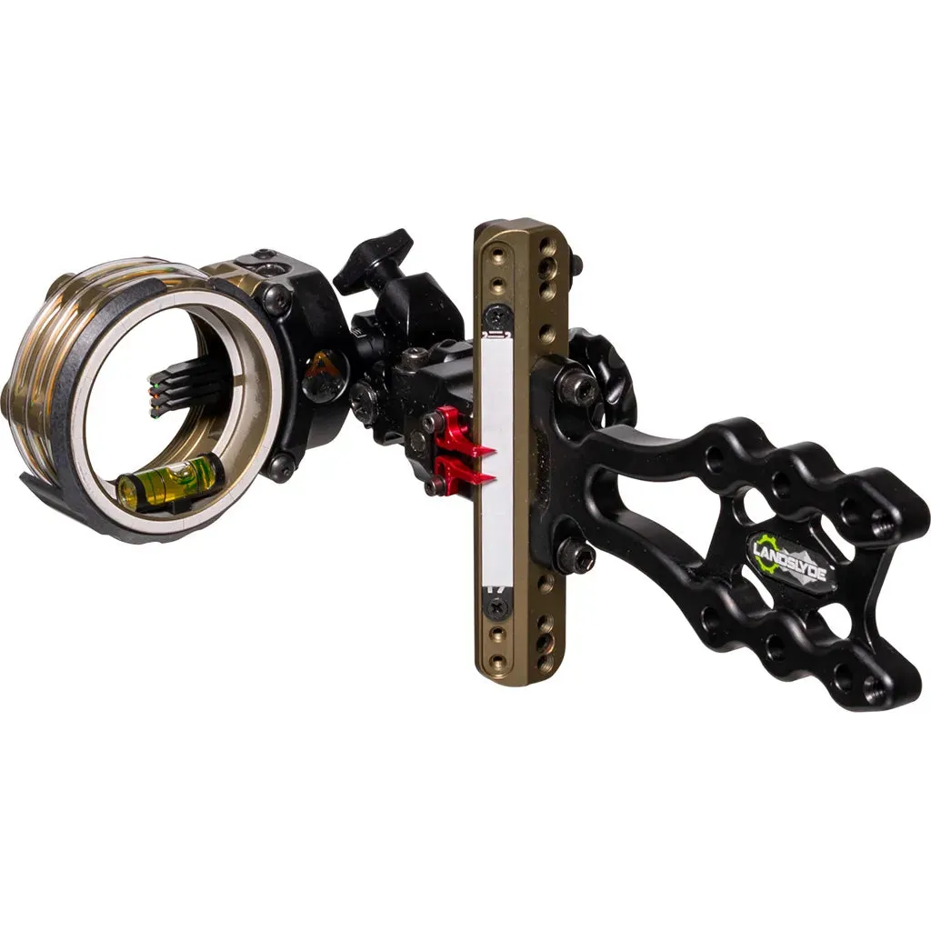 Axcel LANDSLYDE Slider Tactical Bowhunting Sight (AccuStat II Multi-Pin)