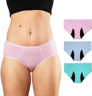 Bambody Absorbent Brief, Super Comfy Period Underwear for Women - Leakproof Period Panties