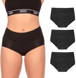 Bambody Absorbent Panties, Period Underwear for Women and Teens - Leakproof, Soft, Comfortable, Breathable