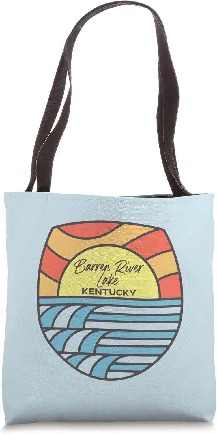 Barren River Lake Kentucky KY Sunset Sunrise Souvenir Tote Bag