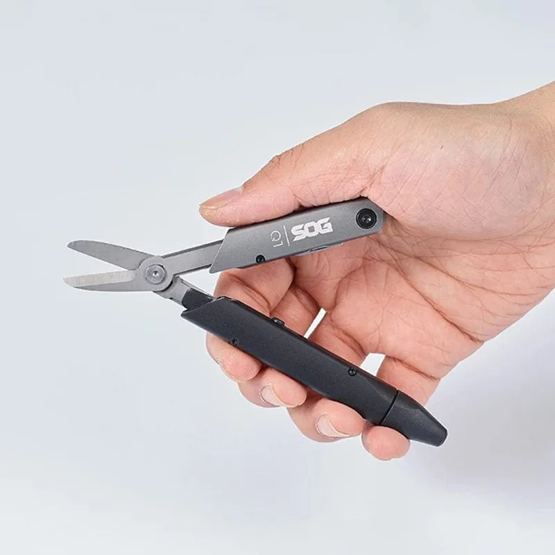 Baton Q1 Multi-Tool for Office and Everyday Carry - Scissors, Pen, Opener, Screwdriver