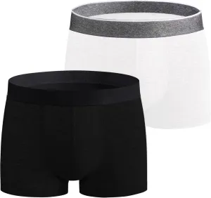 BATTEWA Incontinence Underwear for Men Cotton Leak Proof Boxer Briefs Absorbent Postoperative Bladder Control Adults Panties 50mL