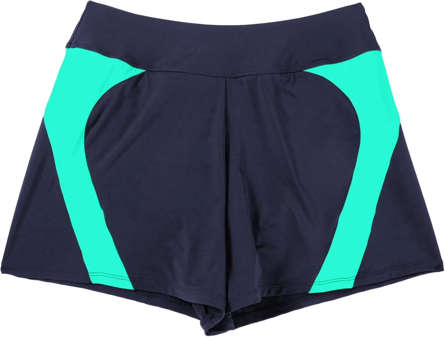 Beautikini Period Swimwear Menstrual Leakproof Swim Shorts Quick Dry 3" High Waisted Bathing Suit Bottoms for Girls Teens