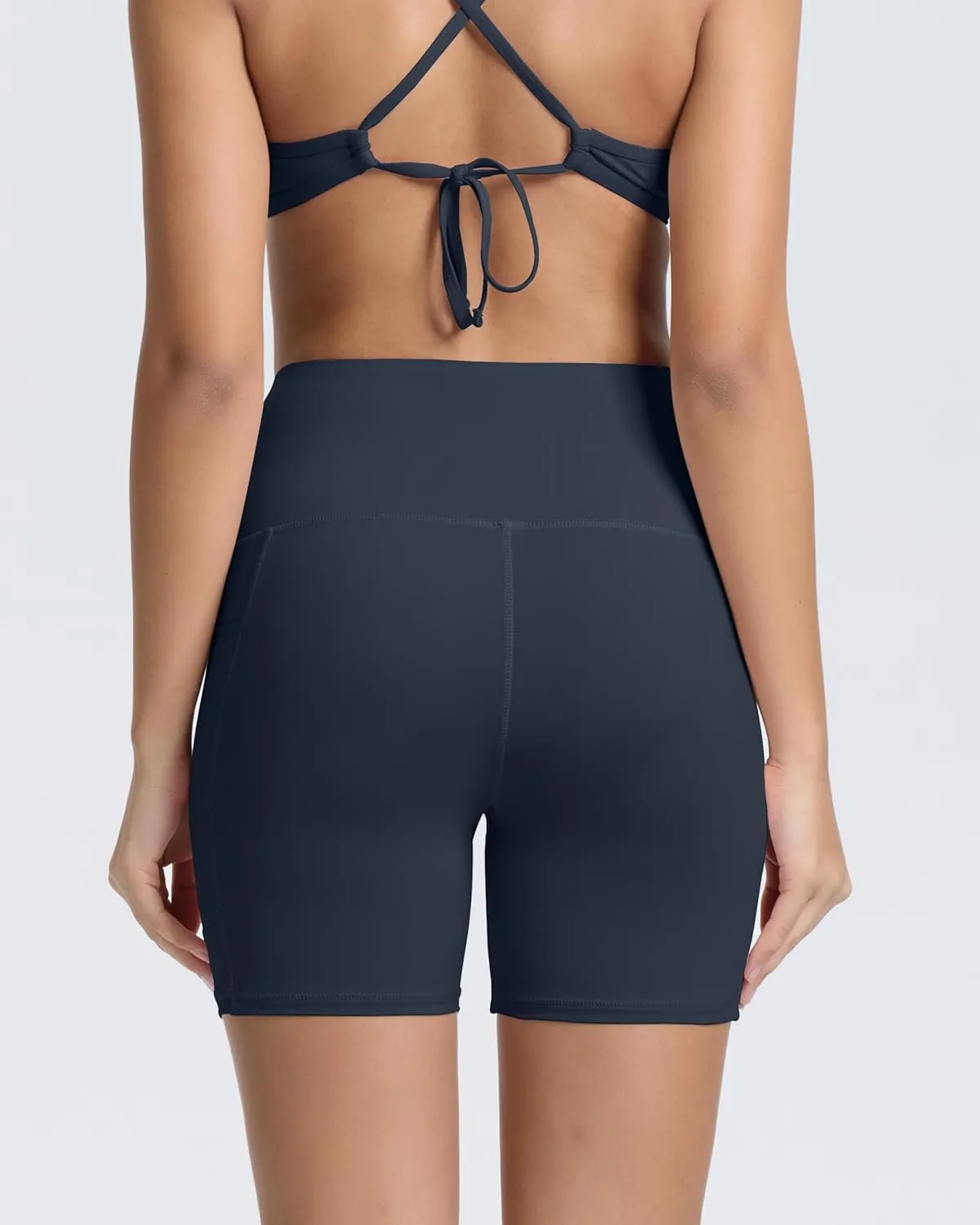 Beautikini Period Swimwear Menstrual Tummy Control Swimsuit 3.9" High Waist Leakproof Bathing Suit Bottoms for Teen Girls