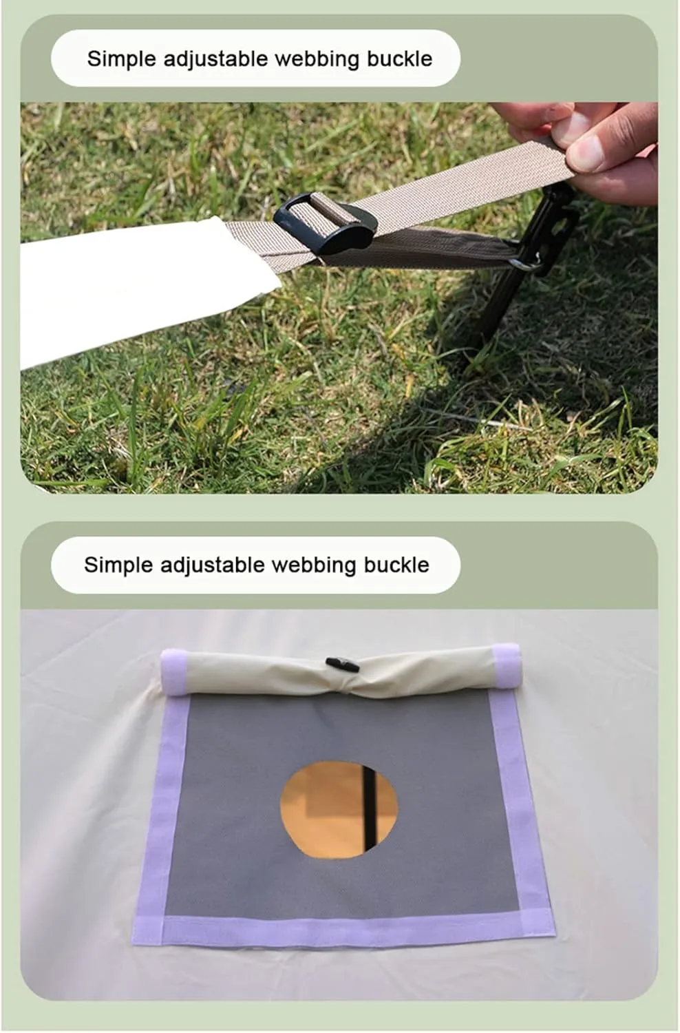 Bell Tent- W/Stove Jack, Waterproof 4 Season Luxury Outdoor Camping and Glamping Yurt Tent for Family Camping Outdoor Hunting Party (Beige 450X600X270CM) (Beige 450X600X270CM)