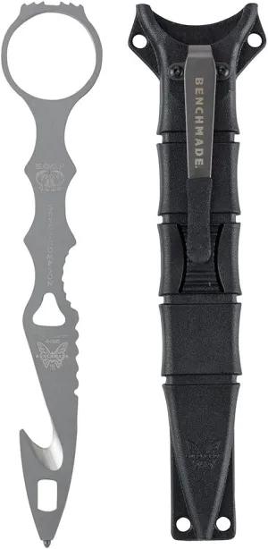 Benchmade - SOCP 179 Rescue Tool with Black Sheath, Hook, Oxygen Wrench, and Carbide Glass Breaker (179GRY)