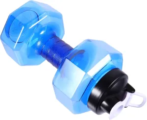BESPORTBLE 1pc Dumbbell Sports Water Bottle Creative Portable Drinking Kettle for Gym Hiking Daily Use Lightweight Pet Material Unique Design Hydration Companion for Fitness Enthusiasts