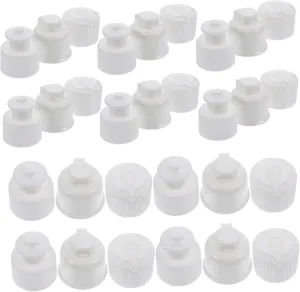 BESPORTBLE 30pcs Replacement Water Bottle Lids Leakproof Squeeze Cap for Hydration Bottle
