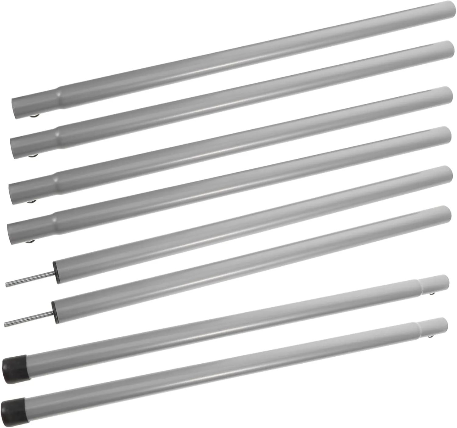 BESPORTBLE Camping Shelter Canopy Poles 2.1m Telescopic Tent Poles Replacement Parts Outdoor Tent Accessories Support Rods