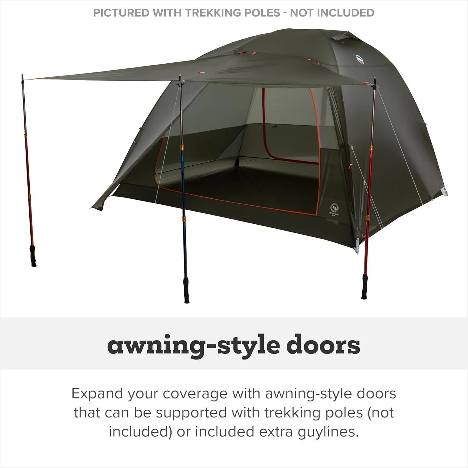 Big Agnes Copper Spur UL - Backpacking Tent for Camping, 3 Season, Ultralight, Waterproof, Anodized Poles