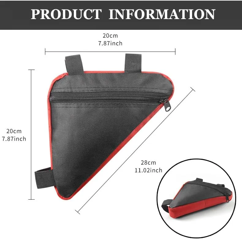 Bike Frame Bag for Giant Stance E  EX-625 Wh-2022-29 Zoll-Fully 2022, Bicycle Triangle Pouch, Bike Frame Triangle Travel Storage Bag, Riding Accessories, for Mountain Road Bike Trip,C Red