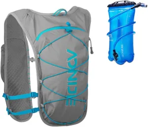 Bluefield 5L Outdoor Hydration Backpack Trail Running Vest Lightweight Running Hydration Vest for Marathon Running Cycling,Training, Hiking, Biking, Trail