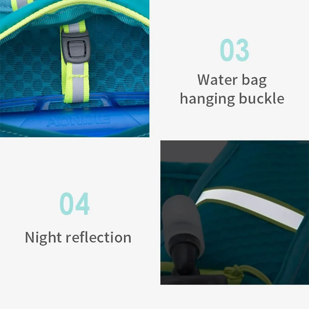 Bluefield 5L Outdoor Hydration Backpack Trail Running Vest Lightweight Running Hydration Vest for Marathon Running Cycling,Training, Hiking, Biking, Trail