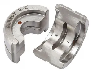 Burndy UC Stainless Steel U Die, Index C, Brown