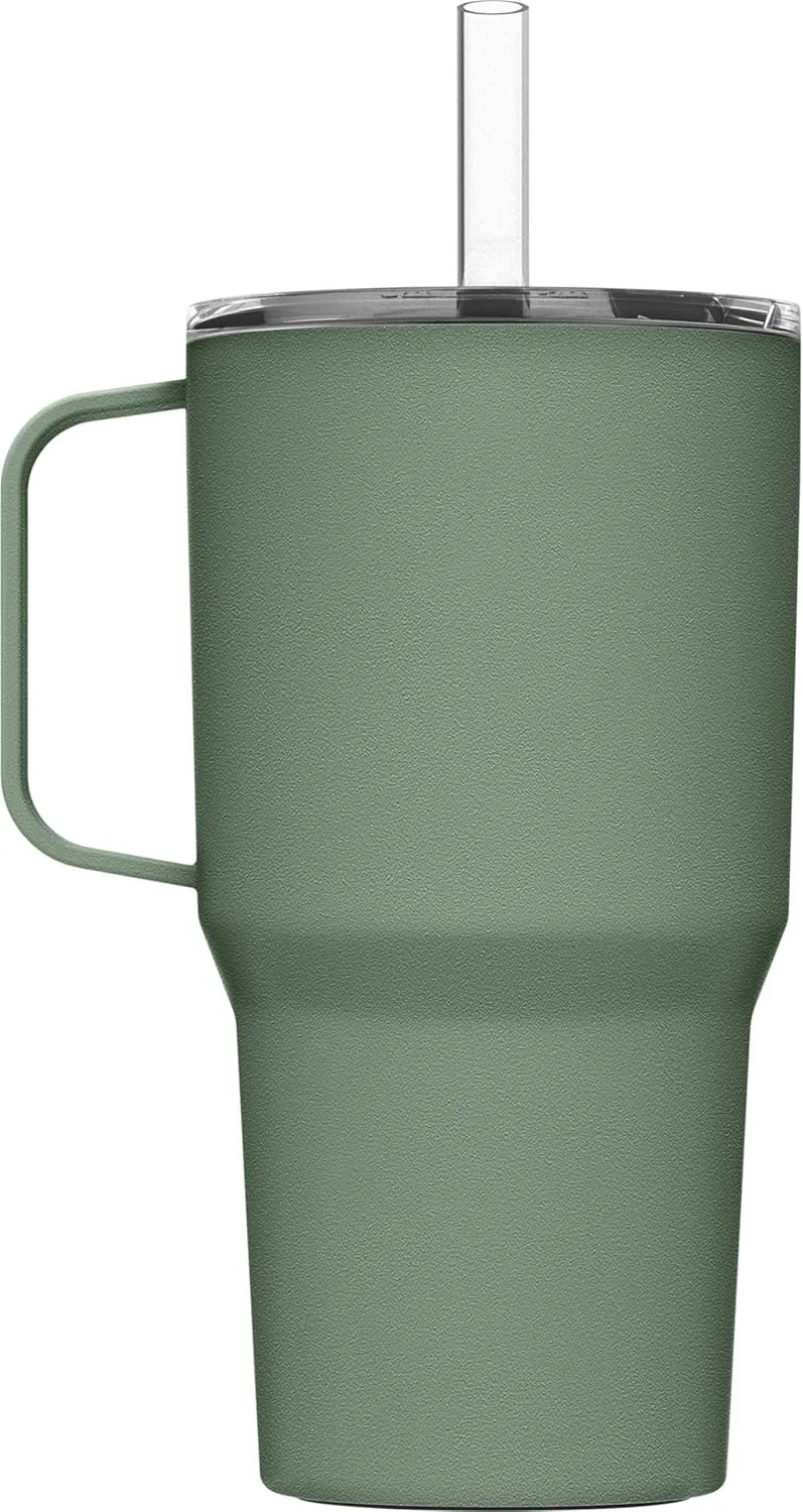 CamelBak Horizon Straw Mug, Insulated Stainless Steel - 24 oz, Moss
