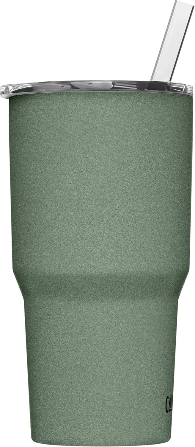 CamelBak Horizon Straw Mug, Insulated Stainless Steel - 24 oz, Moss