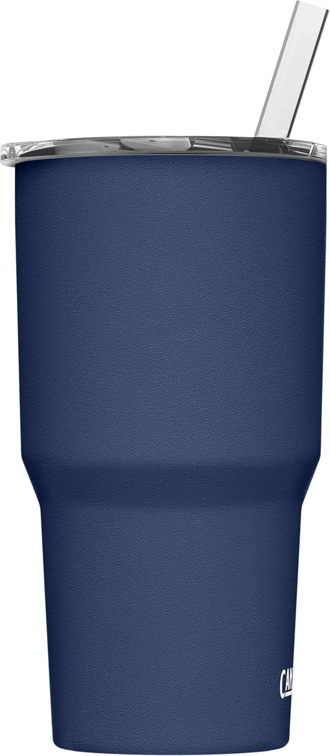 CamelBak Horizon Straw Mug, Insulated Stainless Steel - 24 oz, Navy