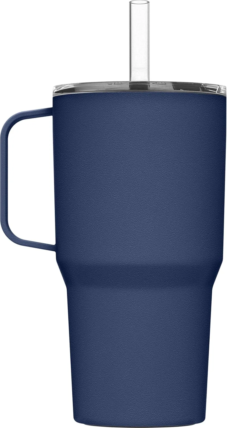 CamelBak Horizon Straw Mug, Insulated Stainless Steel - 24 oz, Navy