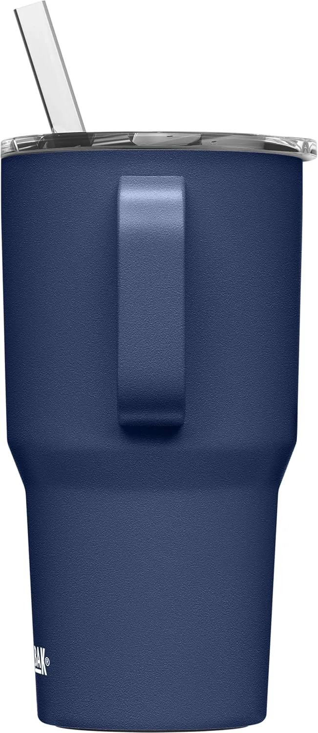 CamelBak Horizon Straw Mug, Insulated Stainless Steel - 24 oz, Navy