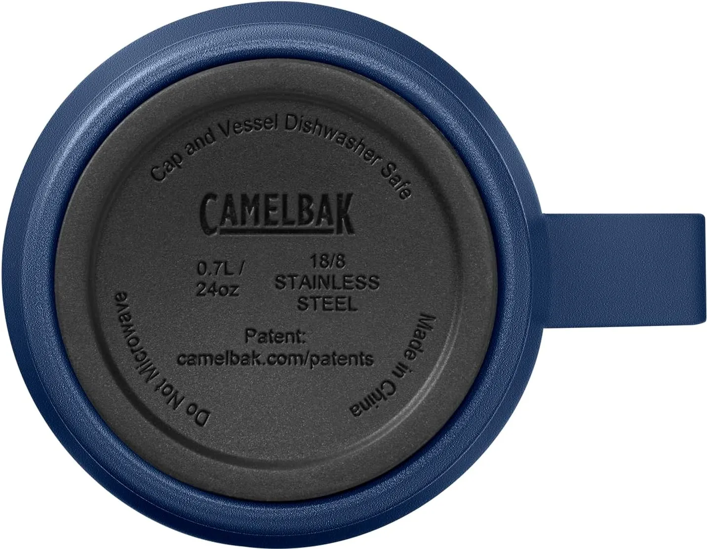 CamelBak Horizon Straw Mug, Insulated Stainless Steel - 24 oz, Navy