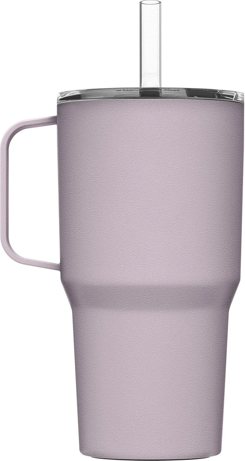 CamelBak Horizon Straw Mug, Insulated Stainless Steel - 24 oz, Purple Sky