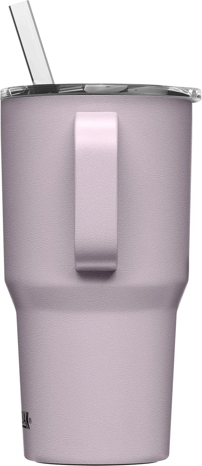 CamelBak Horizon Straw Mug, Insulated Stainless Steel - 24 oz, Purple Sky