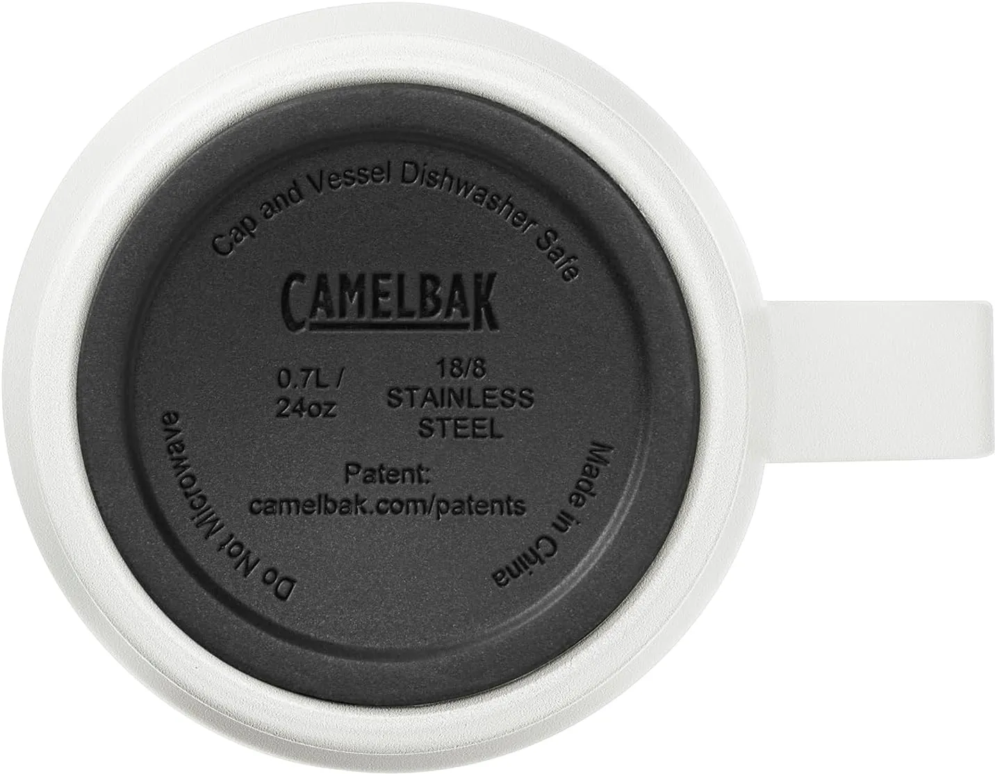 CamelBak Horizon Straw Mug, Insulated Stainless Steel - 24 oz, White