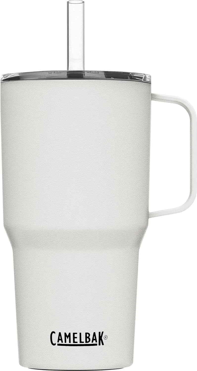 CamelBak Horizon Straw Mug, Insulated Stainless Steel - 24 oz, White
