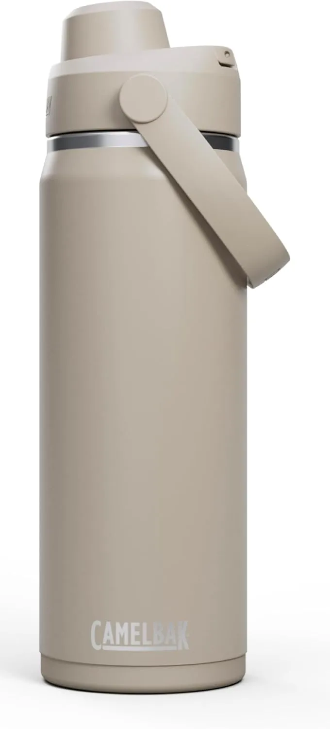CamelBak Thrive Chug Water Bottle 20oz - Insulated Stainless Steel, Stone