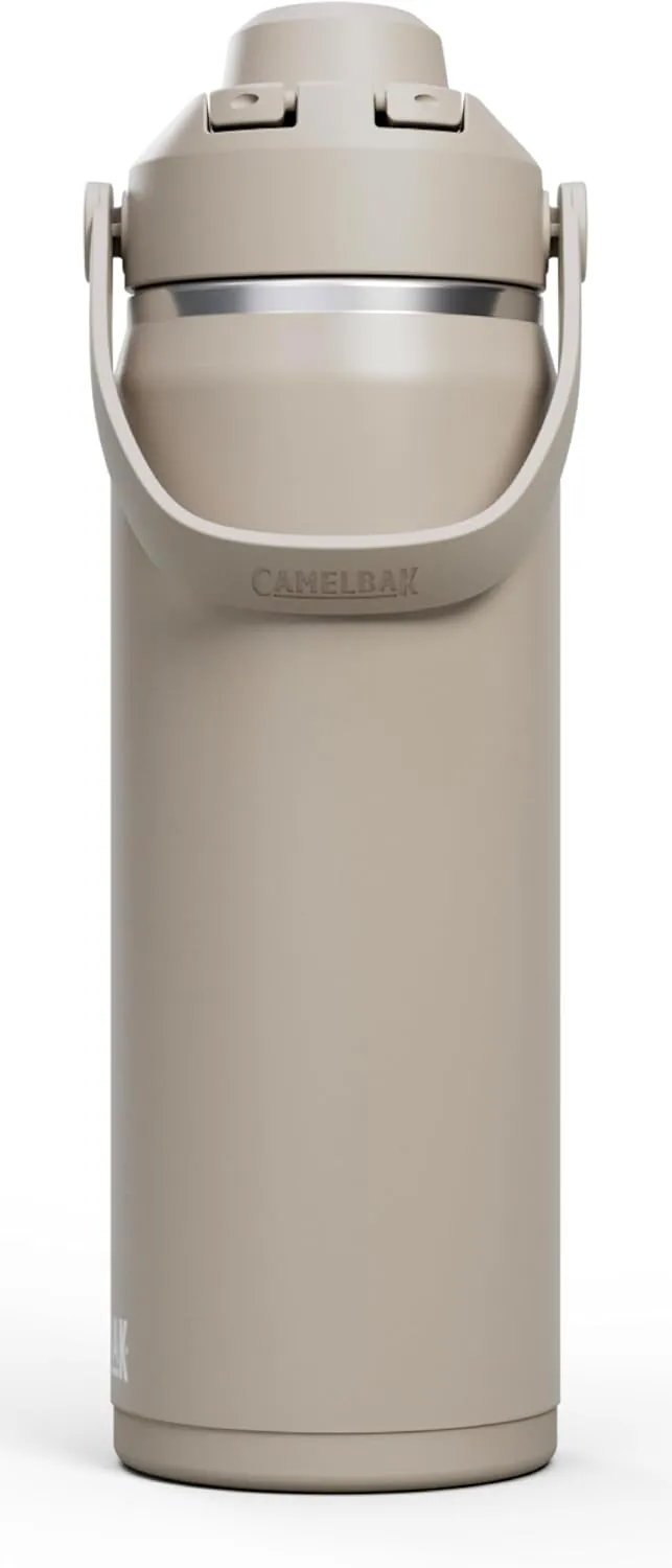 CamelBak Thrive Chug Water Bottle 20oz - Insulated Stainless Steel, Stone