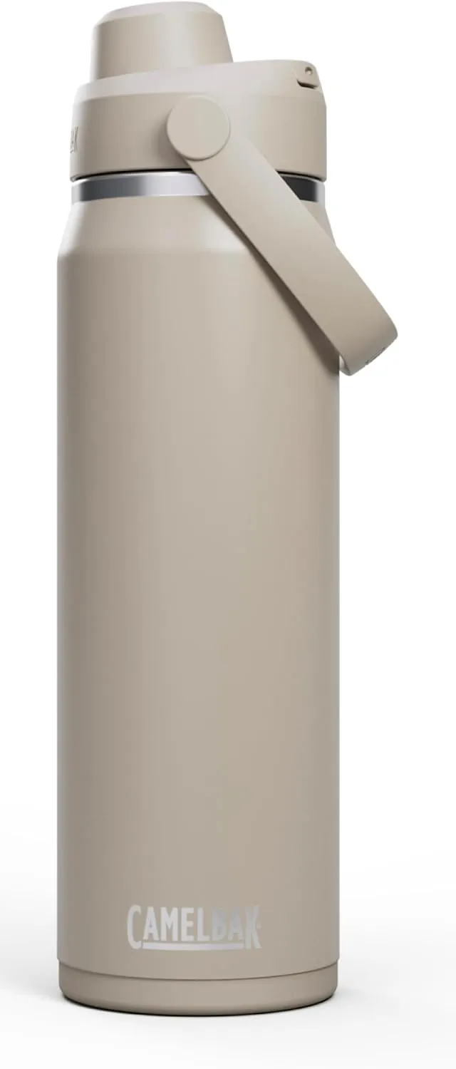 CamelBak Thrive Chug Water Bottle 25oz - Insulated Stainless Steel, Stone