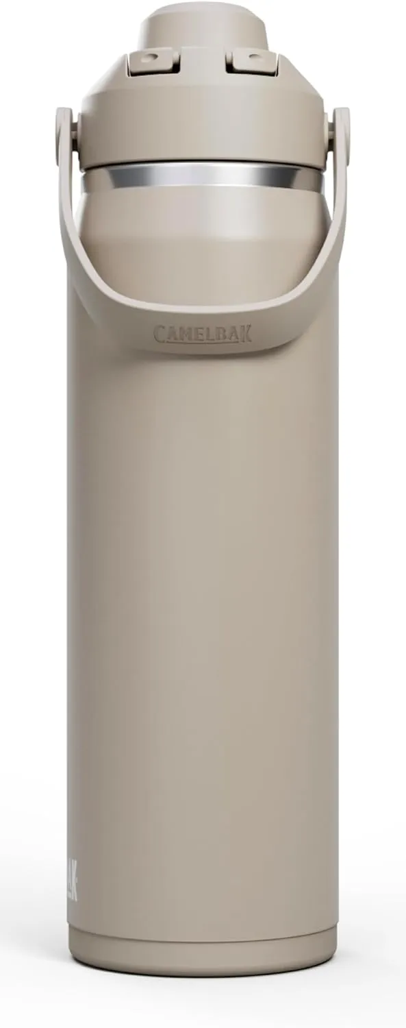 CamelBak Thrive Chug Water Bottle 25oz - Insulated Stainless Steel, Stone
