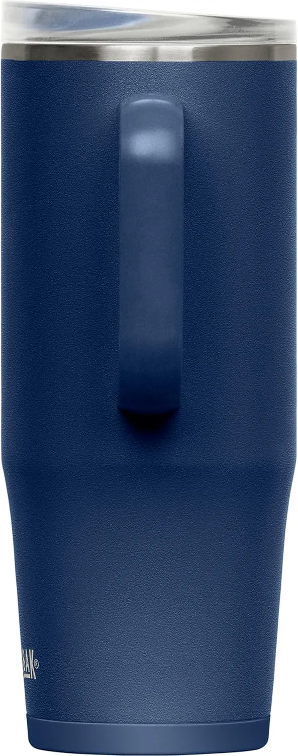 CamelBak Thrive Leak-Proof 32 oz Stainless Steel Mug for Travel, Coffee, Tea, Hot Beverages - Spill Proof Cup-holder, Navy