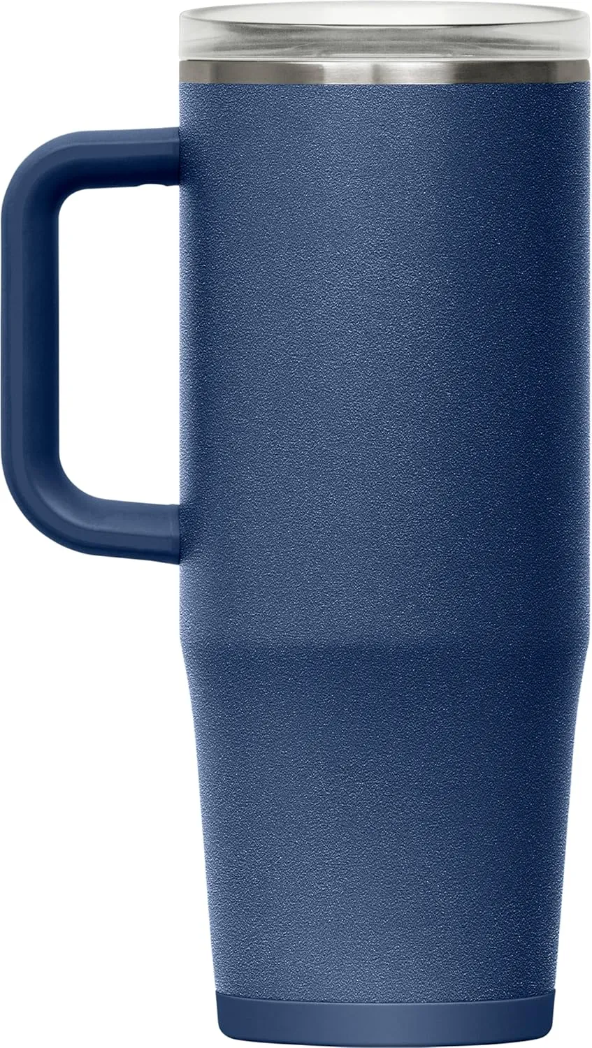 CamelBak Thrive Leak-Proof 32 oz Stainless Steel Mug for Travel, Coffee, Tea, Hot Beverages - Spill Proof Cup-holder, Navy