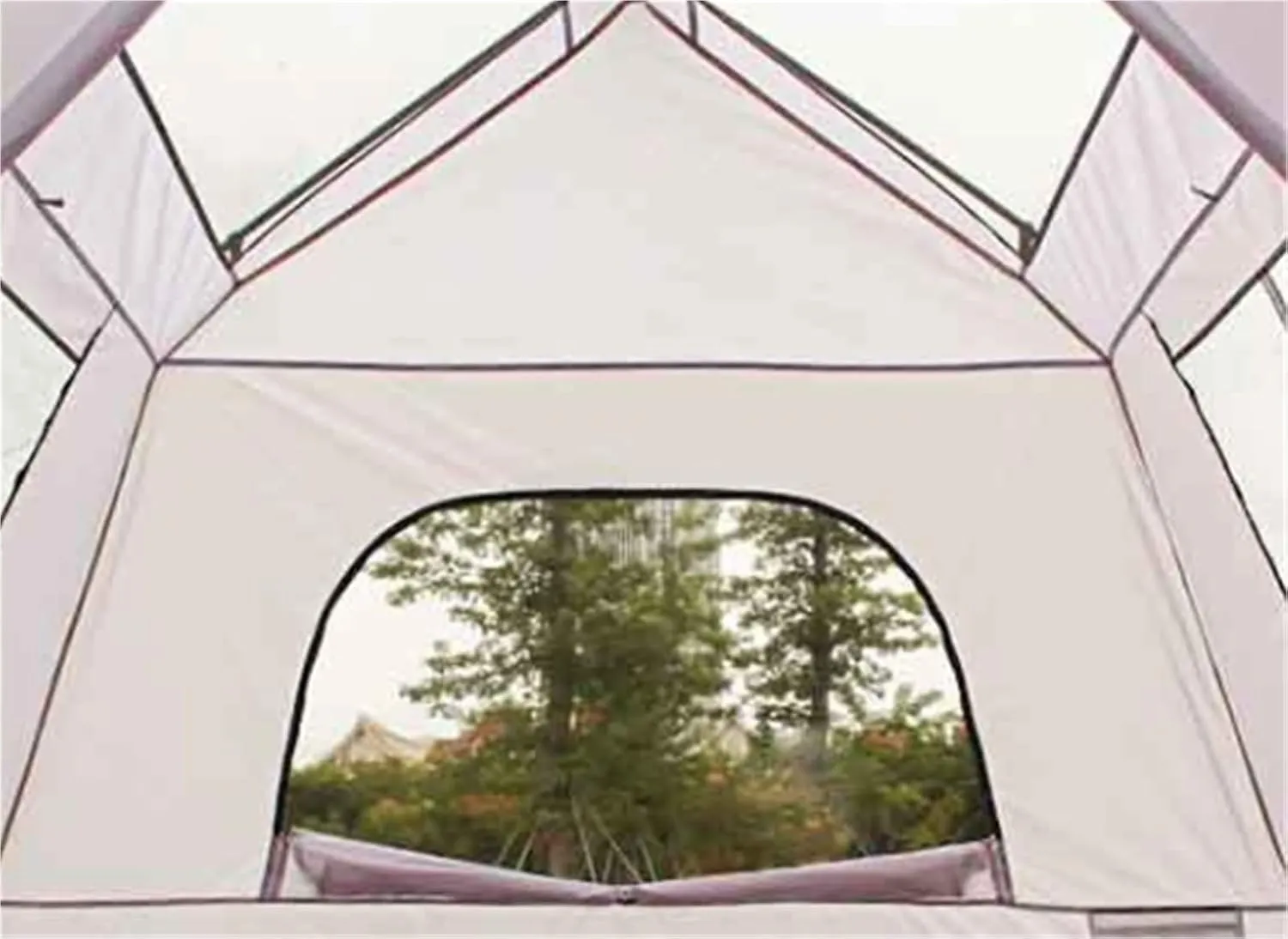 Camping Ridge Tent Outdoor Multi-Person Windproof and Rainproof Automatic Tent Camping Tent(SILVERGLUE_Large)
