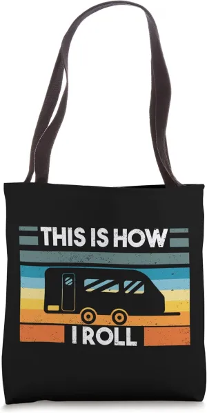 Camping RV-Camper funny Caravan-Trailer Tote Bag