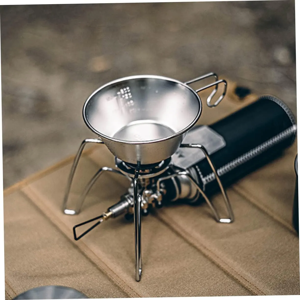 Camping Supply Wine Cup Multi Function Water Bowl for Outdoor Activities Durable Design for Hiking