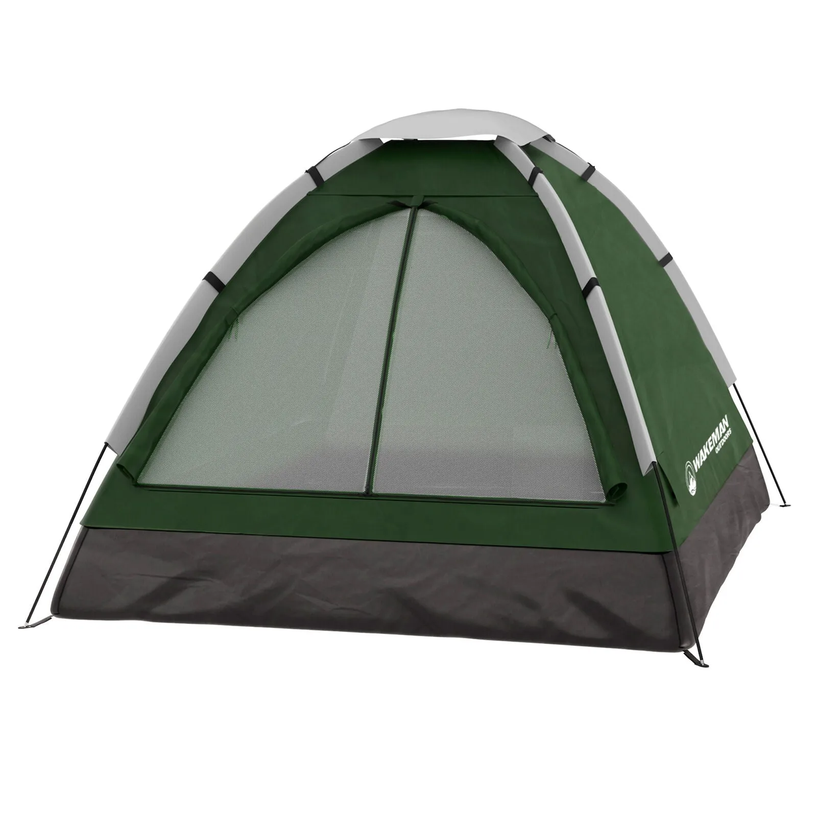 Camping Tent - 2 Person Easy Assembly Carry Bag Tent - Green