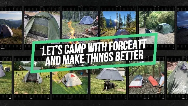 Camping Tent 4 Person,Professional Waterproof & Windproof Lightweight Backpacking Tent