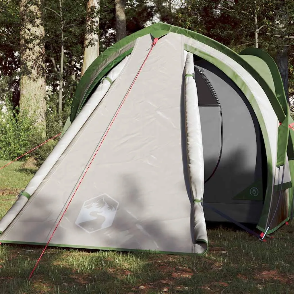 Camping Tent Dome 2-Person Green Waterproof3,75KG