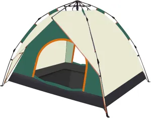 Camping Tent for 2-3 Person Lightweight Waterproof Tent, Easy Set Up Carrying Bag, Dome Tents for Camping Beach Outdoor Travel