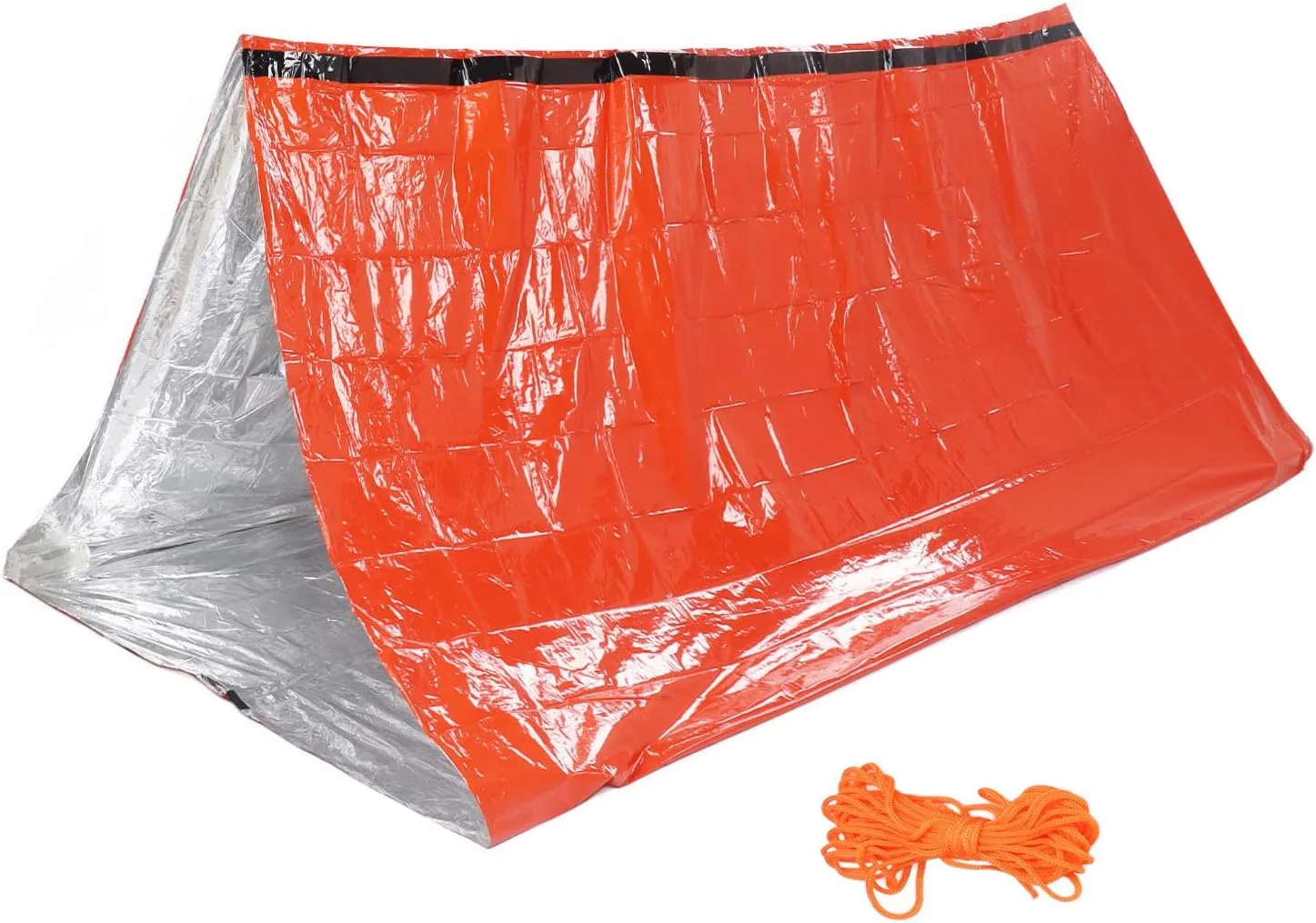 Camping Tent Lightweight and Portable PE Aluminized Film Waterproof Family Tent for Outdoor Camping Hiking Family Tent First Aid Tent