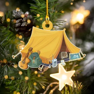 CAMPING TENT - Shaped Ornament -  MITRU