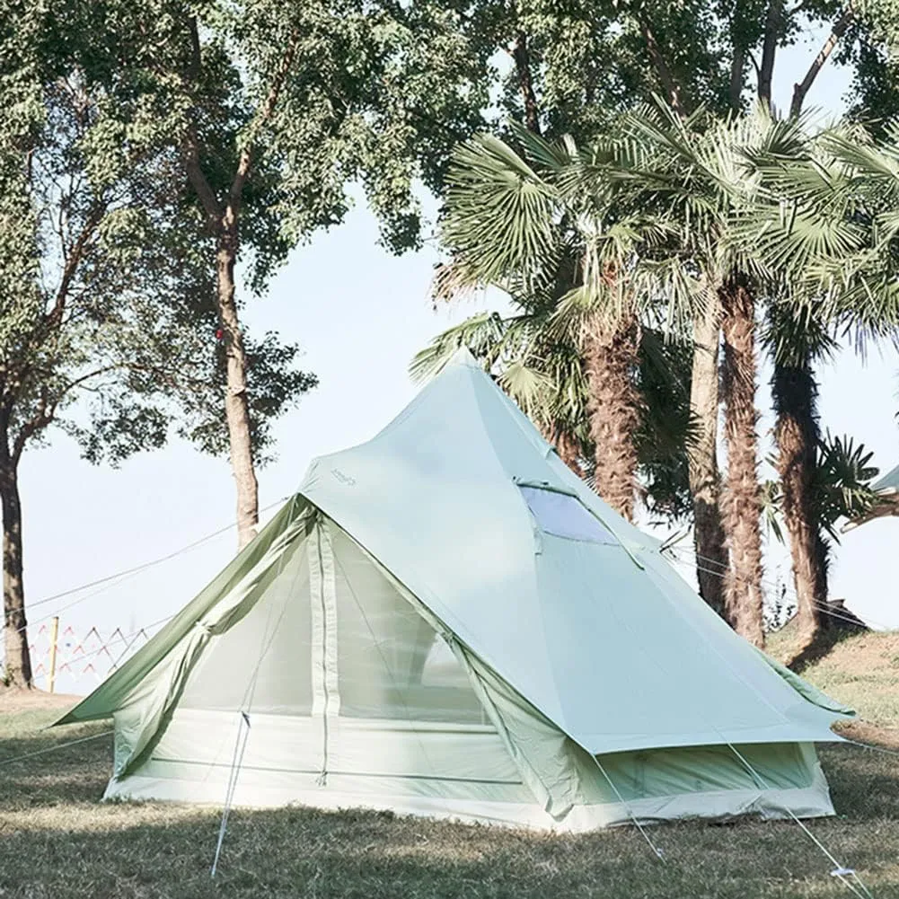 Camping Tent Waterproof Instant Tent 4-6 Person, Family Cabin Tents, 2 Rooms, Portable Instant Tents with Removable Rainfly, Automatic Tent for Camping Hiking Mountaineering