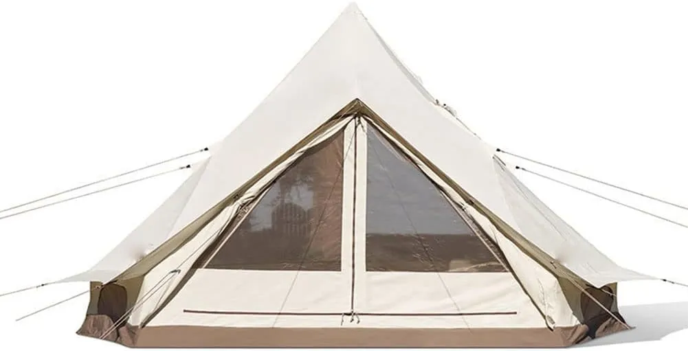 Camping Tent Waterproof Instant Tent 4-6 Person, Family Cabin Tents, 2 Rooms, Portable Instant Tents with Removable Rainfly, Automatic Tent for Camping Hiking Mountaineering