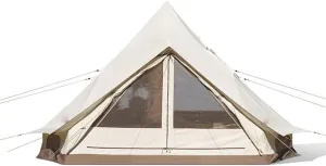 Camping Tent Waterproof Instant Tent 4-6 Person, Family Cabin Tents, 2 Rooms, Portable Instant Tents with Removable Rainfly, Automatic Tent for Camping Hiking Mountaineering