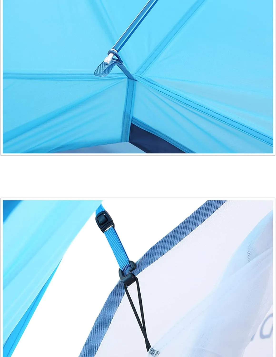 Camping Ultralight Tent 2 Person 3 Season Double Layer Waterproof Aluminum Silicon Coated Tourist Tent Comfort for Family Outdoor Hiking