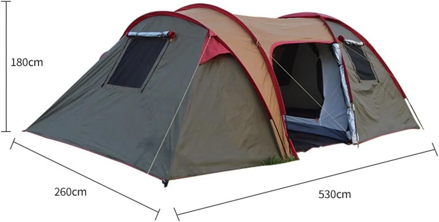 Camping Waterproof Sunshade Double-Layer Account Outdoor Camping Tent Mosquito Net to Keep Warm