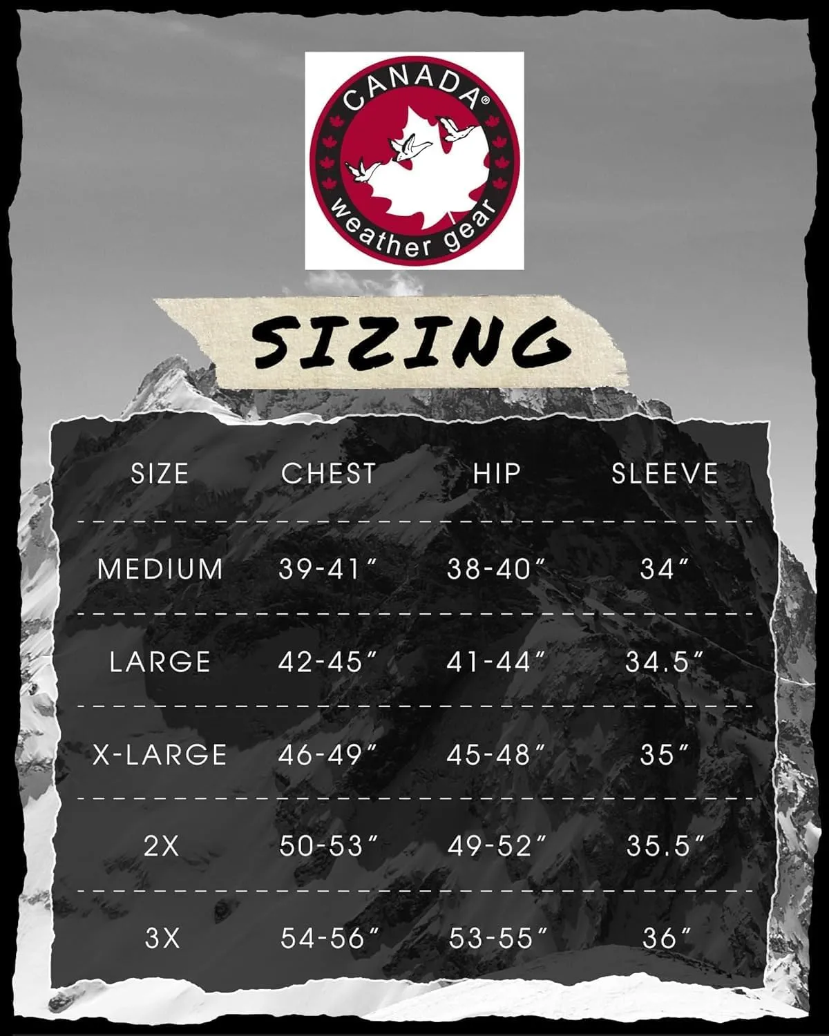 CANADA WEATHER GEAR Men’s Big & Tall Winter Jacket - Heavyweight Bomber Parka Coat Jacket for Big and Tall Men (Sizes: M-5X)